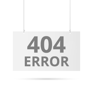 404 error sign
